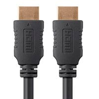 Monoprice Select Series High Speed HDMI Cable - 4K@60Hz HDR 18Gbps YCbCr 4:4:4 28AWG 6ft, Black