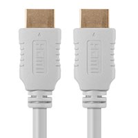 Monoprice 4K High Speed HDMI Cable 3ft - 18Gbps White