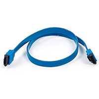 Monoprice 36in SATA 6Gbps Cable with Locking Latch - Blue
