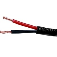 Monoprice Speaker Wire, CL2 Rated, 2-Conductor, 14AWG, 50ft, Black