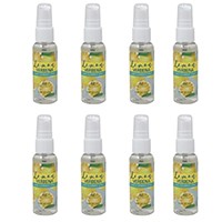8 pack Hand Sanitizer Spray 1.5oz 45ML 75% Alcohol Lemon Scented Hand Cleanser Spray non-gel 