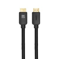 Monoprice 8K No Logo Ultra High Speed HDMI Cable, 48Gbps, 3ft, Black - 10 Pack