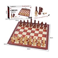 Professional style Wooden Chess set with wood case magnetic base chess pieces 12" x 12" 