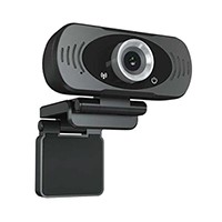Full HD 1080p Plug and Play Webcam Built In Noise Isolating Microphone Manual Focus Adjustment