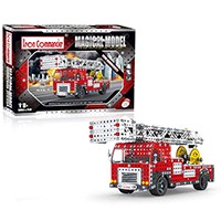 Iron Commander Toy Building Block DIY Metal Fire Engine, STEM toy 1759PCS 