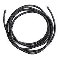 Monoprice Wire Flexible Tubing, PE Conduits, 1/4in x 10ft, Black