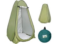 6FT Pop Up Privacy Tent Instant Shower Tent Portable Outdoor Rain Shelter, Camp Toilet, Dressing Changing Room with Carry Bag