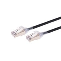 Monoprice Cat6A 1ft Black 5-Pk Patch Cable, UTP, 30AWG, 10G, Pure Bare  Copper, Snagless RJ45, SlimRun Series Ethernet Cable 