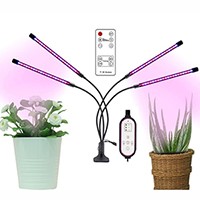 10 Dimmable Levels Grow Light with 3 Modes Timing Function for Indoor Plants with Remote Control
