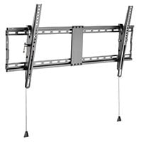 Monoprice Commercial Series Low Profile Extra Wide Tilt TV Wall Mount Bracket for LED TVs 43in to 90in, Max Weight 154 lbs, VESA Patterns up to 800x400, Fits Curved Screens