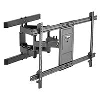 Monoprice Commercial Full Motion TV Wall Mount Bracket For 43" To 90" TVs up to 132lbs, Max VESA 800x400, Fits Curved Screens