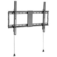 Monoprice Commercial Series Wide Screen Low Profile Fixed TV Wall Mount Bracket - LED TVs 37in to 80in, Max Weight 154 lbs., VESA Patterns Up to 600x400, Fits Curved Screens