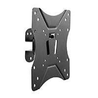 Monoprice EZ Series Full-Motion Pivot TV Wall Mount Bracket For LED TVs 23in to 42in, Max Weight 55 lbs, VESA Patterns Up to 200x200, Fits Curved Screens, Works with Concrete and Brick