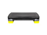 Exercise Workout Step Platform, Aerobic Stepper Bench, with Adjustable Risers, Non-Slip Textured Surface, Home Gym Fitness Equipment