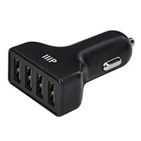 3-Pack Monoprice 4-Port USB Car Charger