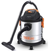 TACKLIFE 5 Gallon Wet Dry Vacuum, 1000W Stainless Steel Dry/Wet/Blow Vac-PVC02A