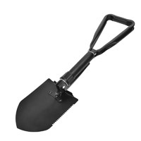 Pure Outdoor by Monoprice 3 in 1 Compact Shovel 23 inch with Ballistic Carry bag