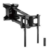 Monoprice Premium Pull-Down Above Fireplace TV Wall Mount Motorized Electric For 37" To 80" TVs up to 77lbs, Max VESA 600x400