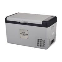 Pure Outdoor by Monoprice Emperor 25 Portable Refrigerator 25L  with home and car plug adapters