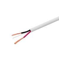 Monoprice Speaker Wire, CL3 Rated, 2-Conductor, 16AWG, 250ft, White