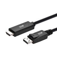 Monoprice DisplayPort 1.4 to 8K HDMI Cable, 8K 60Hz, 30AWG, 10ft