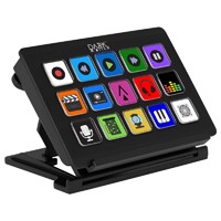 Dark Matter All-in-One Keypad Streaming Content Controller 15 Switchable Macro Buttons, Trigger Actions, Works with Mac & PC