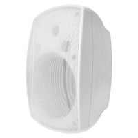 Monoprice 8in. Weatherproof 2-Way 70V Indoor/Outdoor Speaker, White (Each)