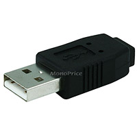 Monoprice USB 2.0 A Male to Mini 5 pin (B5) Female Adapter
