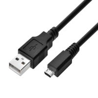 1.64 ft USB 1.1 USB Cable Pack of 2 500 mm CSMUAZMICB-05M Micro USB Type B Plug USB Type A Plug Black CSMUAZMICB-05M 2.0 