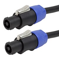 Monoprice 100ft 2-conductor NL4 Female to NL4 Female 12AWG Speaker Twist Connector Cable