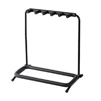 Stage Right by Monoprice Multi Guitar Folding Stand for 5 Acoustic and Electric Guitars or Bass Guitars