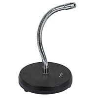 Monoprice Desktop Microphone Stand with Gooseneck and Solid Base
