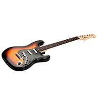Indio by Monoprice Cali Classic Electric Guitar with Gig Bag, Sunburst
