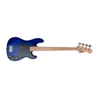 Indio by Monoprice Pubb Bass with Gig Bag, Blue