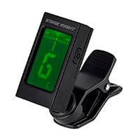 Stage Right by Monoprice Clip-On Guitar and Bass Tuner with LCD Screen