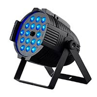 Stage Right by Monoprice Stage Wash Hex 18x18W LED PAR RGBAW+UV Light with Zoom