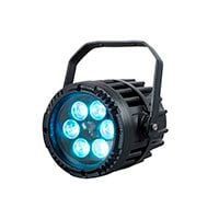 Stage Right by Monoprice IP65 Rated Outdoor Mini PAR 6x 3W RGB LED Light