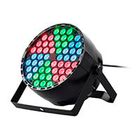 Stage Right by Monoprice 54x 1W RGB LED RGB DMX Stage Wash Light with FX and Pie Control