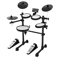 Stage Right by Monoprice 5-piece Electronic Drum Kit with Mesh Heads and 8in Double Trigger Snare