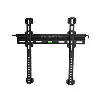 Monoprice SlimSelect Series Low Profile Fixed TV Wall Mount Bracket For LED TVs 32in to 55in, Max Weight 121 lbs., VESA Patterns up to 400x400, Security Brackets, Works with Concrete and Brick