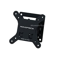 Monoprice Essential Tilt TV Wall Mount Bracket For 10" To 26" TVs up to 30lbs, Max VESA 100x100, Heavy Duty Works with Concrete and Brick