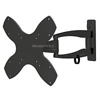 Monoprice Premium Full Motion TV Wall Mount Bracket For 23" To 42" TVs up to 44lbs, Max VESA 200x200, UL Certified 