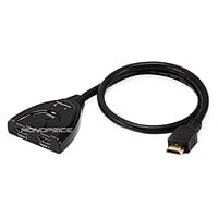 Monoprice Blackbird - 2x1 HDMI 1.4 Switch, Pigtail, HDCP 1.4, 1080p@60Hz
