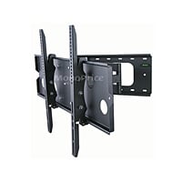 Monoprice Commercial Series Corner Friendly Full-Motion Articulating TV Wall Mount Bracket - TVs 32in to 60in, Max Weight 125lbs, Extends from 5.0in to 26.5in, VESA Up to 770x480, Concrete & Brick
