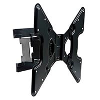Monoprice SlimSelect Series Full-Motion Articulating TV Wall Mount Bracket For TVs 32in to 55in, Max Weight 66 lbs, Extension Range of 1.5in ~ 10.7in, VESA Up to 400x400, Works with Concrete and Brick