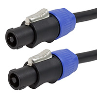 Monoprice 10ft 2-conductor NL4 Female to NL4 Female 12AWG Speaker Twist Connector Cable
