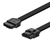 Monoprice 24inch SATA 6Gbps Cable w/Locking Latch - Black