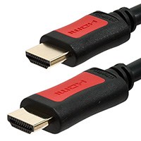 Monoprice 4K High Speed HDMI Cable 50ft - CL2 In Wall Rated 10.2Gbps Active Black (Select, 2)