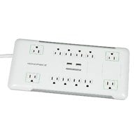 Monoprice 12 Outlet Power Surge Protector with 2 Built-In USB Charger Ports - 4320 Joules