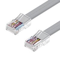 Monoprice Phone Cable, RJ45 (8P8C), Reverse for Voice - 7ft